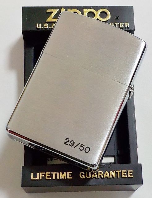 画像: ☆限定５０個！SLIM LIGHTER FIRST BOX デザイン １９９７年２月 ＃２００ USA ZIPPO！新品。