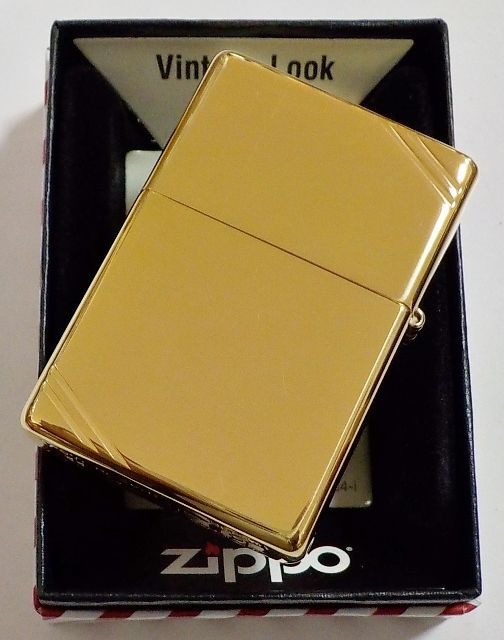 画像: ☆１９３７Replica Vintage Look ＃２７０ HP Solid Brass  Wライン有り ２０２２年 Zippo！新品