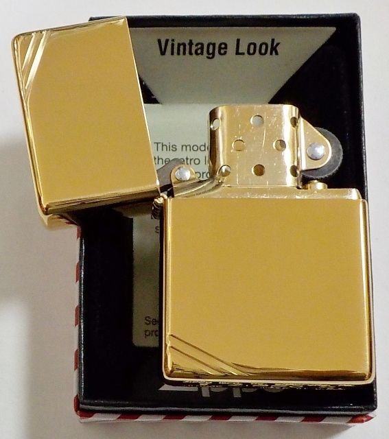 ☆１９３７Replica Vintage Look ＃２７０ HP Solid Brass Wライン有り ...