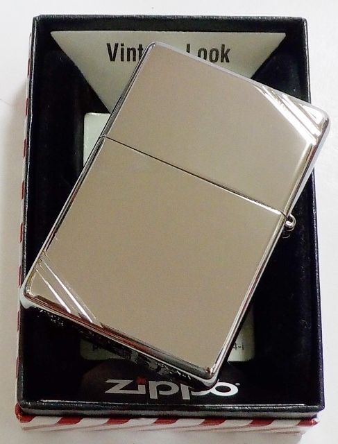 画像: ☆１９３７Replica Vintage Look ＃２６０ HP Chrome 鏡面  Wライン有り ２０２２年 Zippo！新品