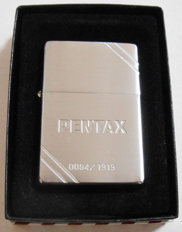 画像1: ☆PENTAX！カメラのペンタックス  ロゴマーク １９３７モデル 限定 ２００５年 ZIPPO！新品