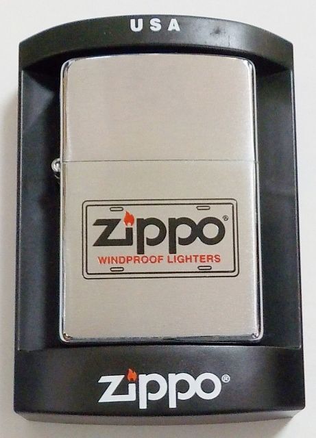 画像: ★ZIPPO ライセンス・プレート デザイン ＃２００ ２００３年１０月 ZIPPO！新品