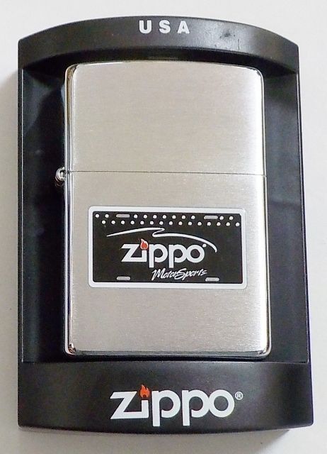 画像1: ★ZIPPO ライセンス・プレート  Mortor Sports デザイン ＃２００ ２００３年４月 ZIPPO！新品