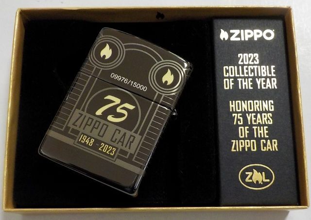 画像: ☆豪華！ジッポーカー ZIPPO CAR ７５周年記念！アジア限定 ４面連続彫刻 ２０２３ Collectible of the Year Armor Zippo！新品