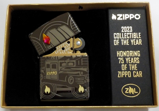 画像: ☆豪華！ジッポーカー ZIPPO CAR ７５周年記念！アジア限定 ４面連続彫刻 ２０２３ Collectible of the Year Armor Zippo！新品