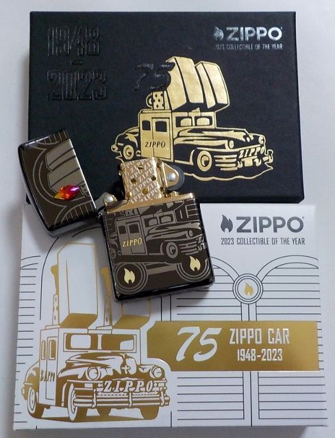 ☆豪華！ジッポーカー ZIPPO CAR ７５周年記念！アジア限定 ４面連続