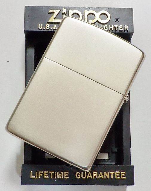 画像: ☆１９９０年３月 製 星条旗デザイン！全面シルバー銀加工！VINTAGE  ZIPPO！新品