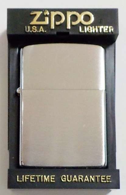 画像: ☆１９９４年２月（I）製  一番シンプルな・・＃２００ 無地 Ｚｉｐｐｏ！未使用品