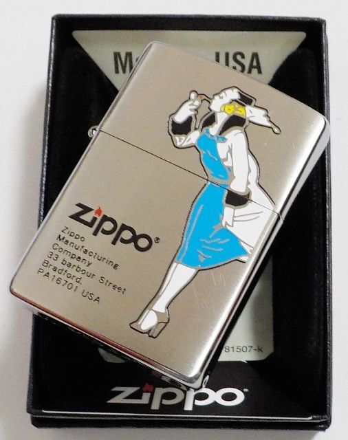 画像: ☆ウィンディ！ WINDY CLASSIC DESIGN ブルードレス ＃２００ ZIPPO！新品