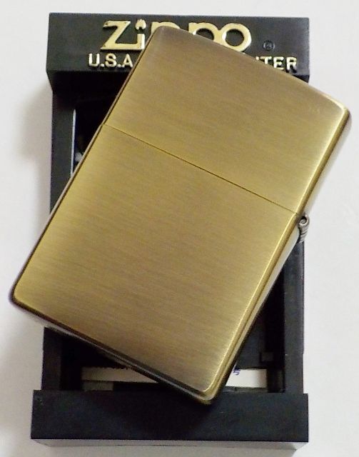 画像: ★渋い！真鍮古美 AMERICAN CLASSIC ２０００年１月 オールドデザイン彫刻 ZIPPO！新品