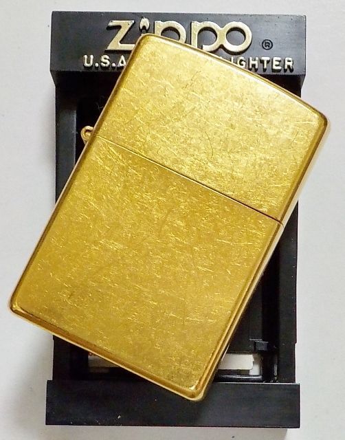 画像: ☆２０歳の記念に・・金色に輝く Gold Dust ２００３年１月 ゴールドダスト  USA  ZIPPO！新品