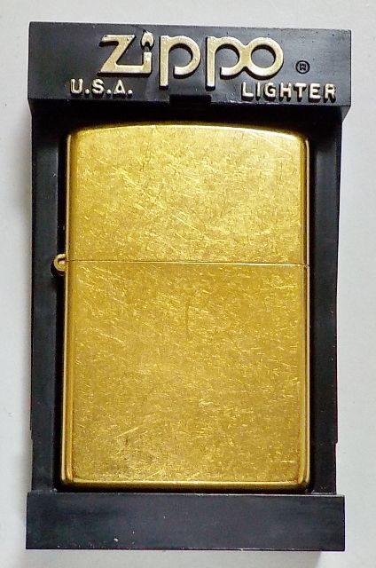 画像: ☆２０歳の記念に・・金色に輝く Gold Dust ２００３年１月 ゴールドダスト  USA  ZIPPO！新品