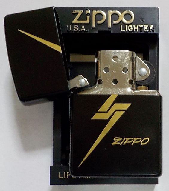 画像: ☆渋い！全６面 艶消し ブラック！１９９９年４月製 USA BLACK ZIPPO！新品