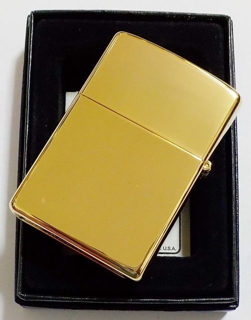 画像: ★輝く・・金色！ゴールドシリーズ  ＃２００Gミラー  キャンドボトム ２００９年８月  ZIPPO！新品