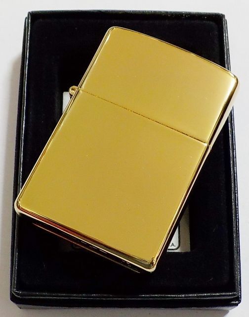 画像: ★輝く・・金色！ゴールドシリーズ  ＃２００Gミラー  キャンドボトム ２００９年８月  ZIPPO！新品