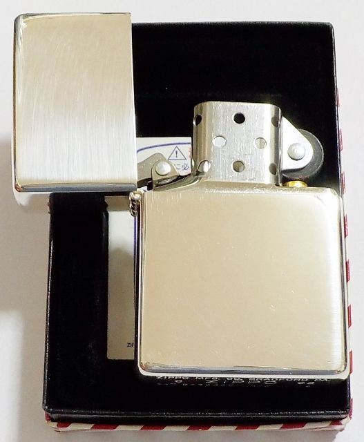 画像: ★２００２年３月 １９３７ VINTAGE SEREIS  ★シルバー銀メッキ加工★  Wラインなし 鏡面 Zippo！新品