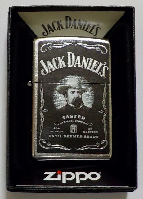 画像1: ☆Jack Daniel's！人気のウィスキー ジャック・ダニエルズ ★ J・Dさん 肖像 Street Chrome ２０２３年 Zippo！新品