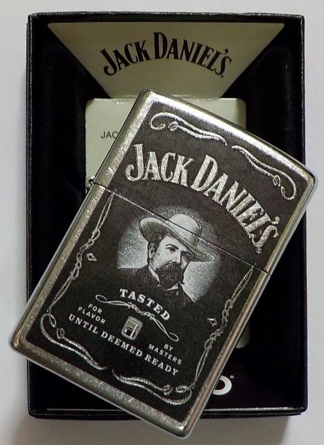 画像: ☆Jack Daniel's！人気のウィスキー ジャック・ダニエルズ ★ J・Dさん 肖像 Street Chrome ２０２３年 Zippo！新品