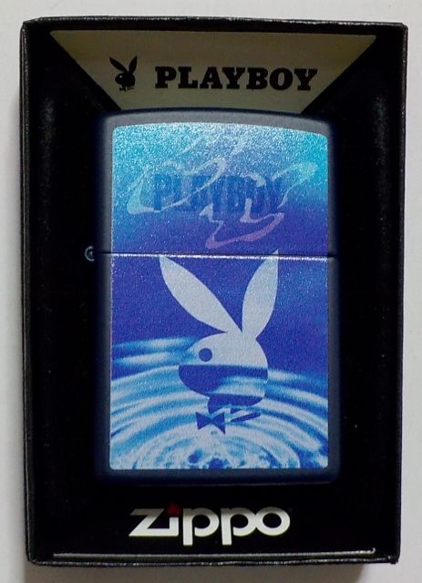 画像1: ☆PLAYBOY！人気の・・プレイボーイ ラビッドへッド  渋いブラック Black Matte Zippo！新品B