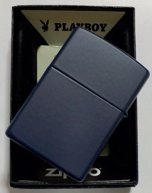 画像: ☆PLAYBOY！人気の・・プレイボーイ ラビッドへッド  渋いブラック Black Matte Zippo！新品B