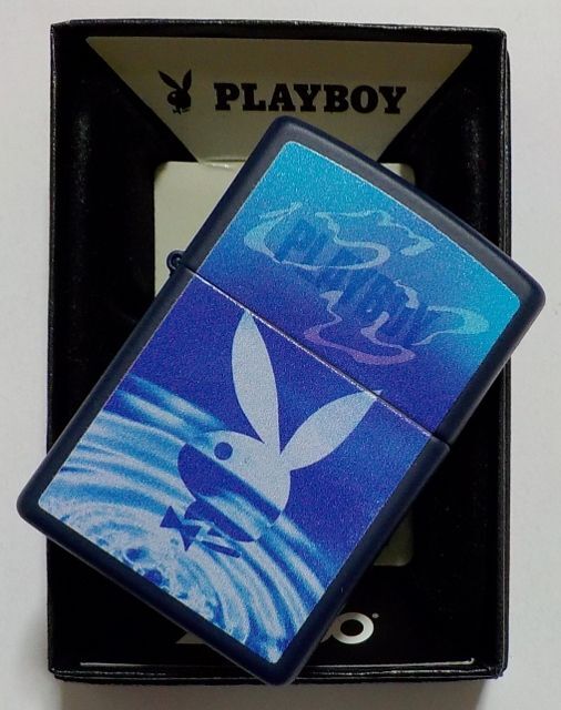 画像: ☆PLAYBOY！人気の・・プレイボーイ ラビッドへッド  渋いブラック Black Matte Zippo！新品B