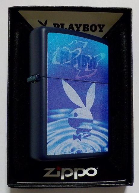 画像: ☆PLAYBOY！人気の・・プレイボーイ ラビッドへッド  渋いブラック Black Matte Zippo！新品B