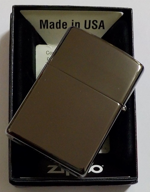 画像: ☆Chess！チェス盤デザイン！ ２０２３ USA High Polish Black Zippo！新品