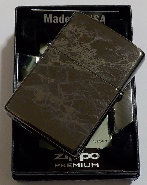 画像: ☆豪華！３６０度 ４面デザイン！ZIPPO炎のアイコン HP Black Zippo PREMIUM！新品