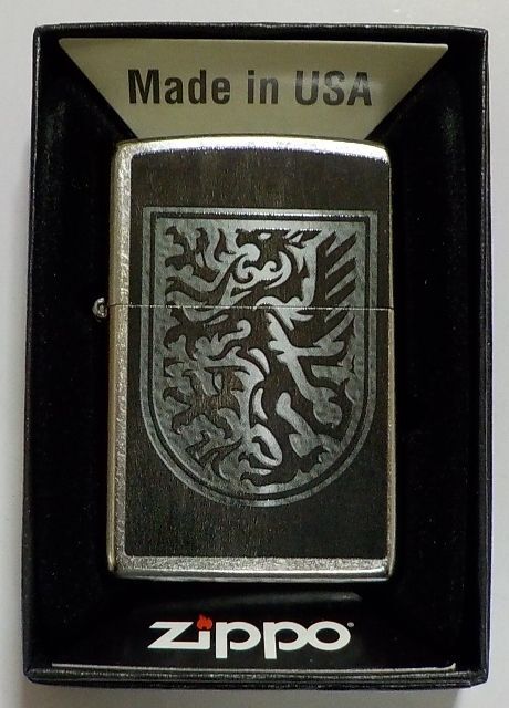 画像1: ☆中世のドラゴンシールド！Dragon デザイン！２０２３年８月 USA Street Chrome Zippo！新品