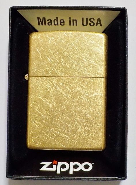 画像1: ☆金色に輝く・・Tumbled Brass タンブルブラス  ２０２３年６月 USA ZIPPO！新品