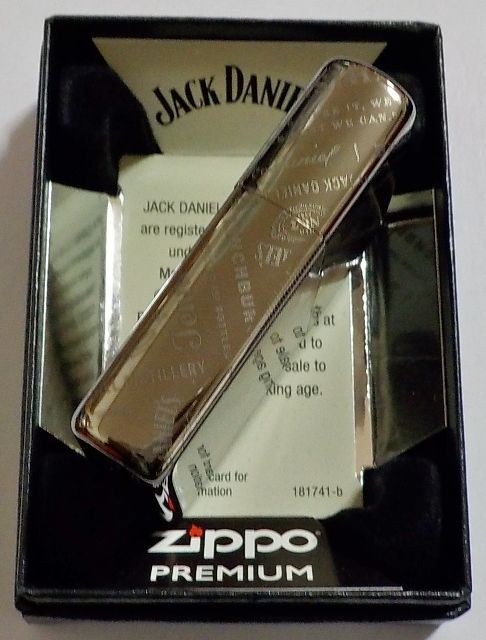 画像: ☆豪華！ジャック・ダニエルズ！３６０度 ４面デザイン！ ２０２３年 Jack Daniel’ｓ HP Black Zippo PREMIUM！新品