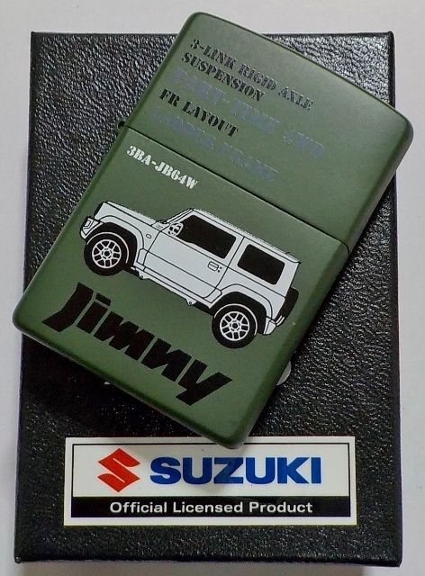 画像: ★ジムニー！SUZUKI JIMNY！全面マットグリーン ２０２３年 ZIPPO！新品