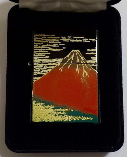 画像: ★豪華 赤富士！伝統工芸 本金蒔絵 漆塗り ２０２０年発売 ＺＩＰＰＯ！新品未使用品