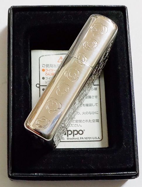 画像: ☆薔薇 ばら ！バラ ５面彫刻仕上げ 銀加工 ２００６年２月 ZIPPO！未使用品