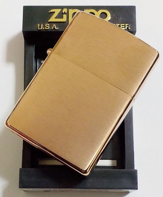 画像: ☆ローズゴールド！ROSE GOLD １９９７年１０月 ＃２００RG BRUSHED  USA  ZIPPO！新品