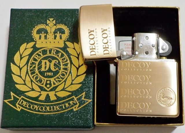 画像: ☆デコイ！ローズゴールド DECOY COLLECTION １９９８年４月 ROSE GOLD ZIPPO！新品。