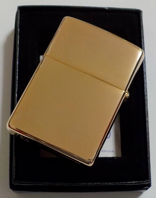 画像: ☆輝く・・ローズゴールド！２０００年８月 ROSE GOLD PLATING 鏡面 ZIPPO！新品