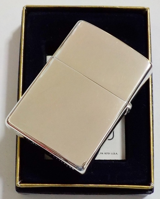 画像: ☆WINDY！Zippo WIND PROOF SINCE １９３３！輝く・・シルバー銀加工 １９９９年１月 新品