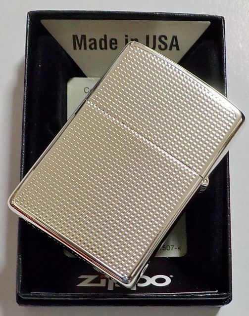 画像: ☆豪華！輝く・・シルバーカラー 繊細な両面 DOTデザイン＆LOGO ２０２３ ZIPPO！新品