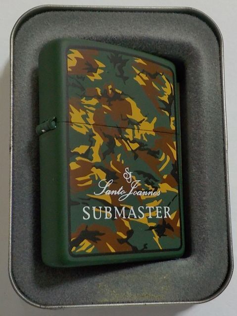 画像: ☆時計メーカー　セントジョイナス！Santo Joannes SUBMASTER 両面カモフラージュ ２０００年１月 Zippo！新品　