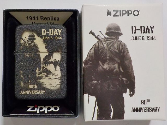 画像: ★Ｄ－ＤＡＹ！８０周年記念モデル！ 史上最大の作戦 ノルマンディ上陸作戦 ２０２４年 世界限定 １９４１BC ZIPPO！新品