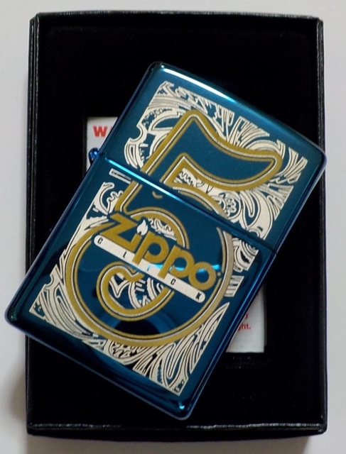 画像: ★米国ジッポー社 ZIPPOクリッククラブ ２００７ メンバー会員用 BLUE ZIPPO！新品