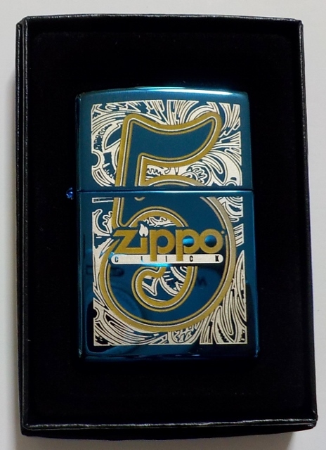 画像: ★米国ジッポー社 ZIPPOクリッククラブ ２００７ メンバー会員用 BLUE ZIPPO！新品