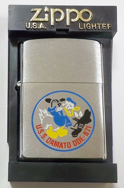 画像1: ☆ドナルドダック！米海軍 USS DAMATO DDE－８７１ ２００３年７月 ♯２００ ZIPPO！新品