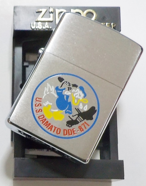 画像: ☆ドナルドダック！米海軍 USS DAMATO DDE－８７１ ２００３年７月 ♯２００ ZIPPO！新品