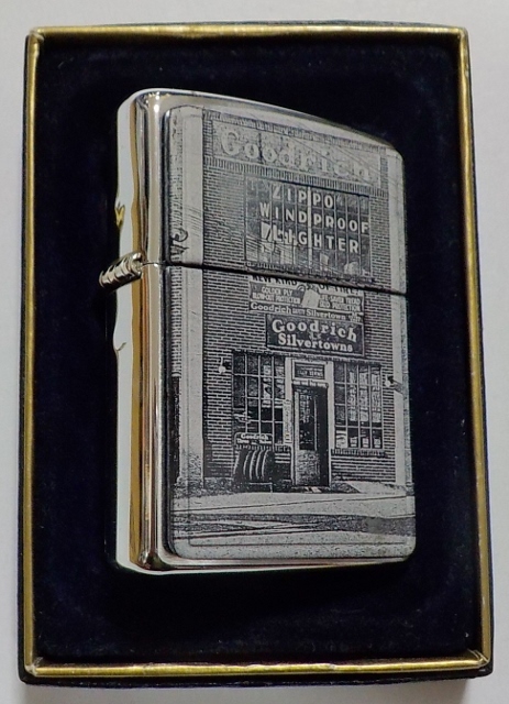 画像: ☆ZIPPO社 創業時（１９３２年）社屋！グッドリッチタイヤ店の２階 ２００３年１０月 Zippo！新品