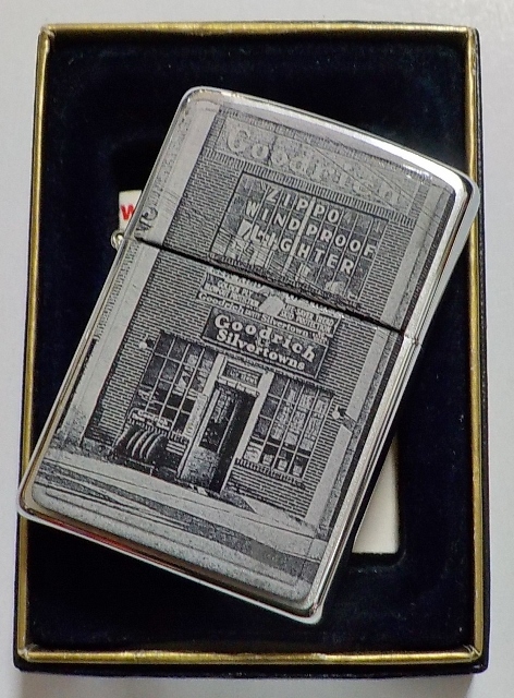 画像: ☆ZIPPO社 創業時（１９３２年）社屋！グッドリッチタイヤ店の２階 ２００３年１０月 Zippo！新品