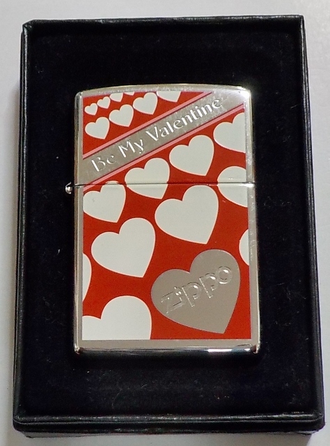 画像: ♡バレンタインDAY！Be My Valentin ハートがいっぱい！２０００年１０月 ZIPPO！未使用品