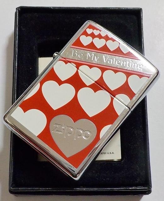 画像: ♡バレンタインDAY！Be My Valentin ハートがいっぱい！２０００年１０月 ZIPPO！未使用品