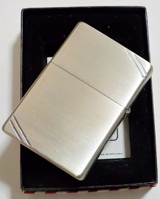 画像: ☆１９９８年９月１９３７ VINTAGE NEW YORK DESIGN！銀加工  ZIPPO！未使用品